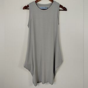Ayrtight Sleeveless Tunic Dress Gray Size XS